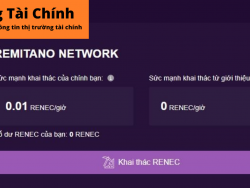 Hướng dẫn chi tiết khai thác miễn phí trên điện thoại đồng coin RENEC của Remitano